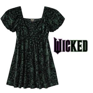 Wicked Girl's Elphaba Dress Collection of Paul Tazewell Designs Magical Green 12
